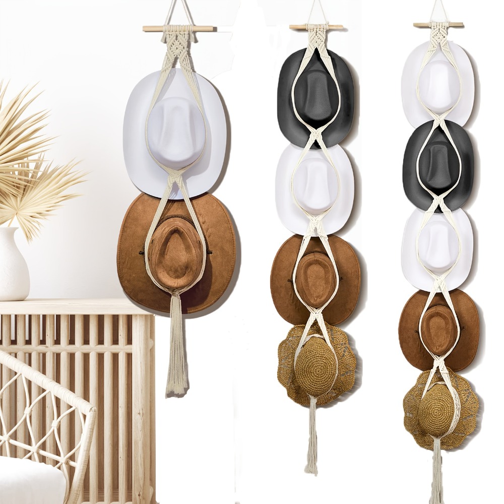 Bohemian Macrame Hat Hanger Ha - Musical Instrument Jazz recensione e prezzo