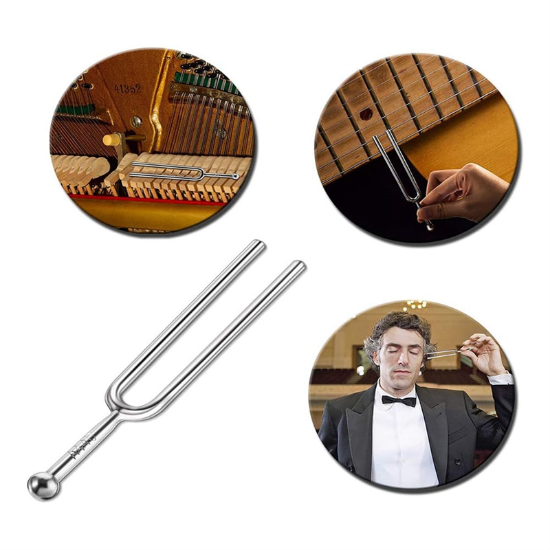 ABKV-3PCS A440hz Tuning Fork S - Musical Instrument Tuning Guitar Tuner. Standard Guitar Tuning recensione e prezzo