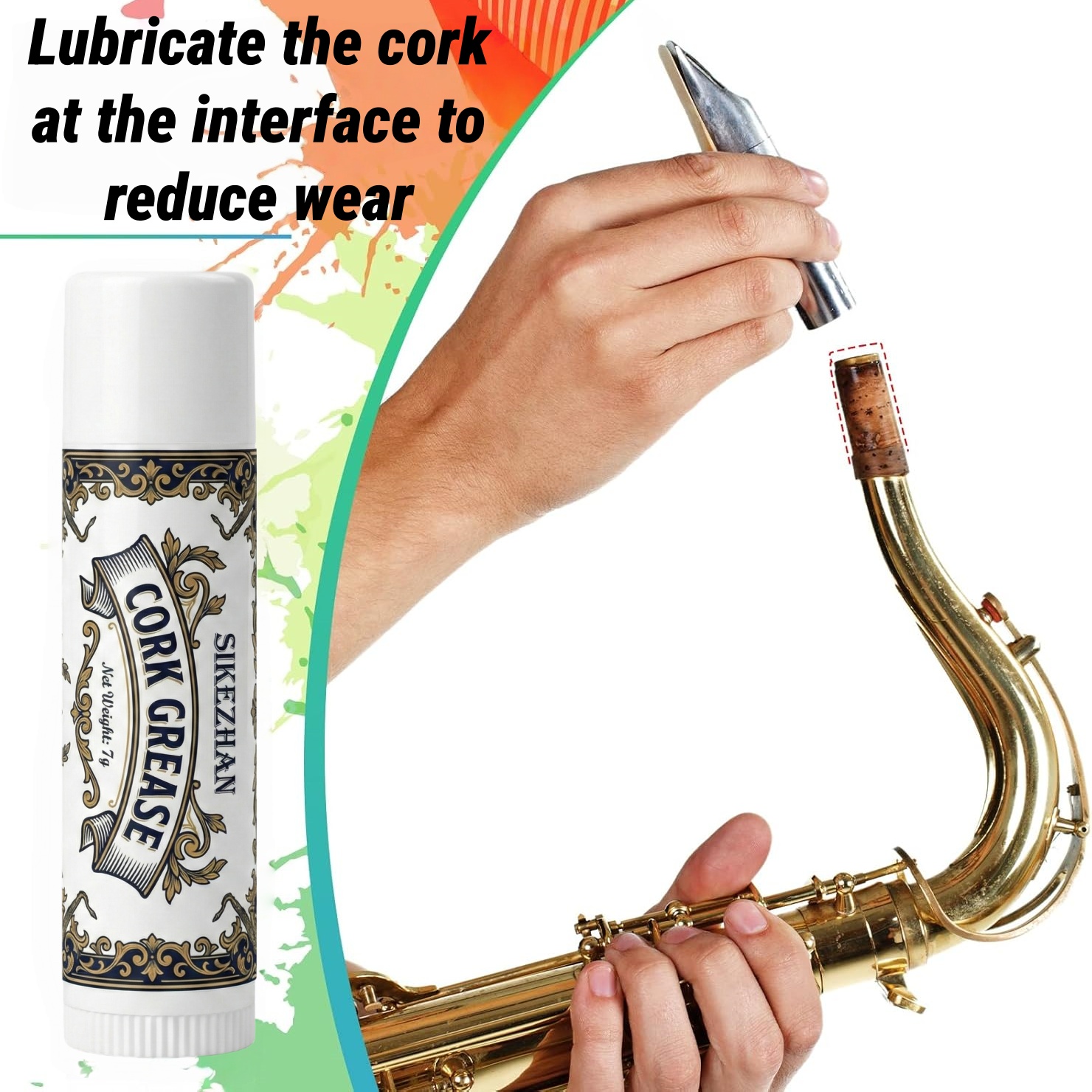 Premium Cork Grease for Clarin - Musical Instrument Bazooka recensione e prezzo