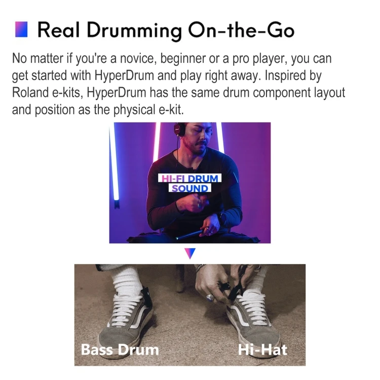 Top-ranking Products Hyperdrum - Musical Instrument Virtual recensione e prezzo