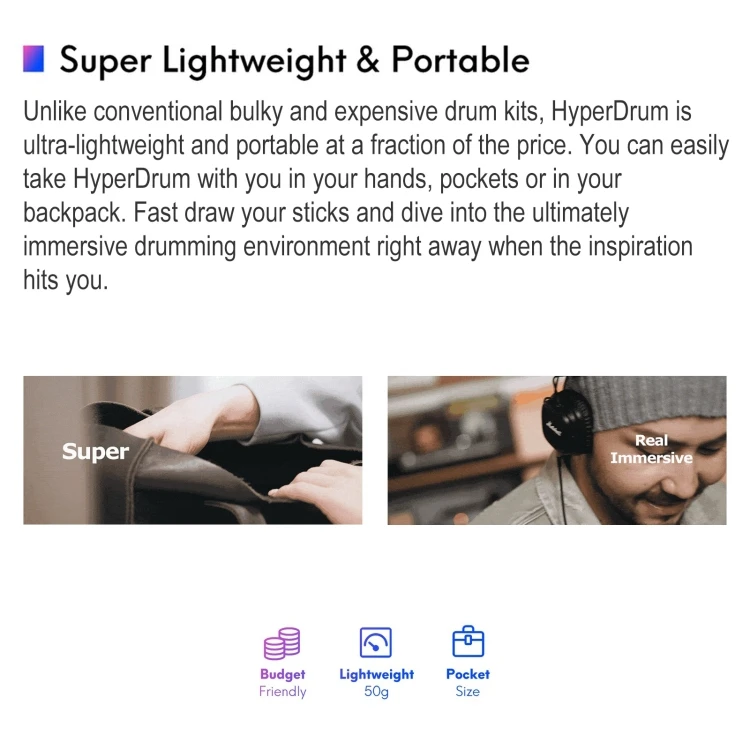 Top-ranking Products Hyperdrum - Musical Instrument Virtual recensione e prezzo
