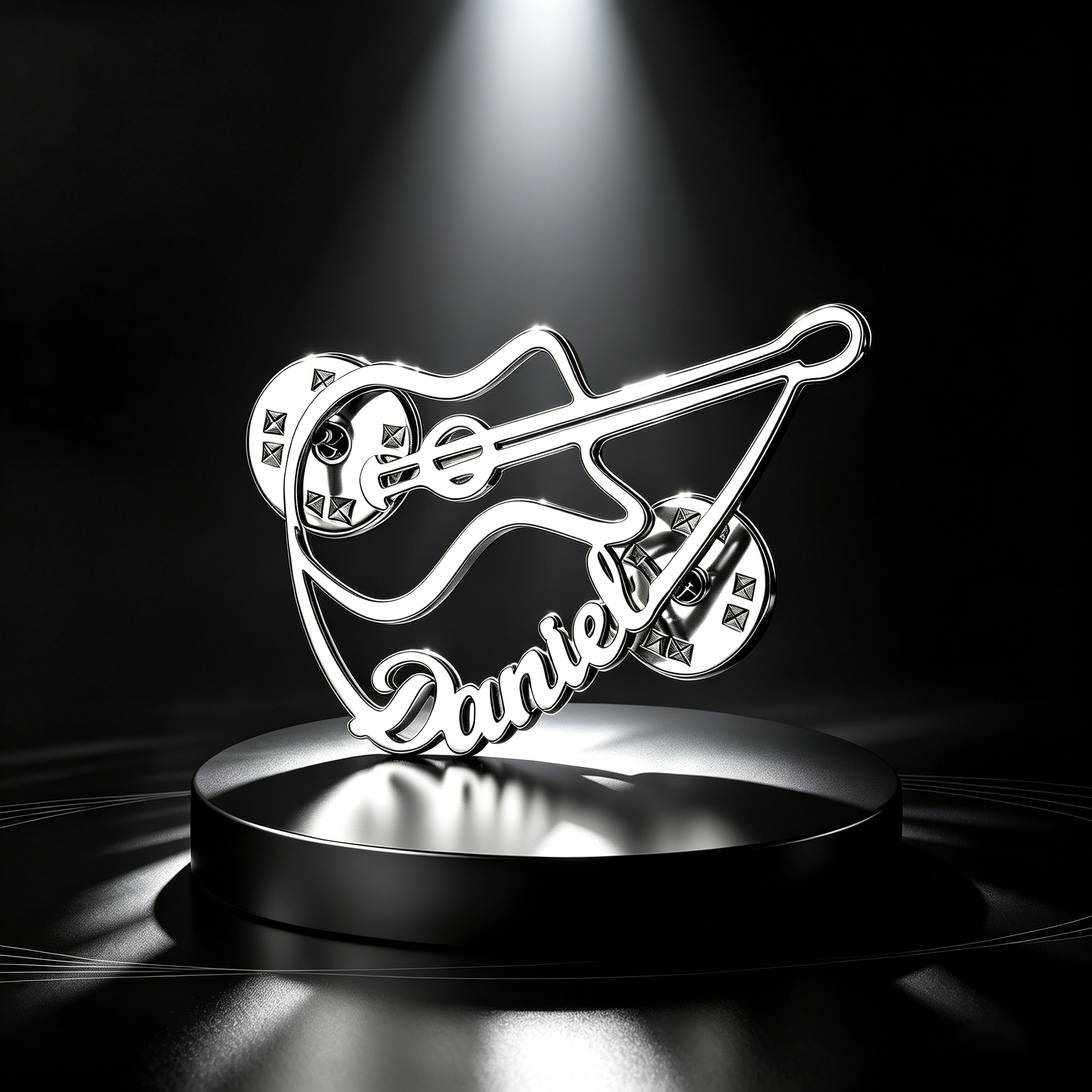Personalized Violin Brooch Cus - Musical Instrument Name recensione e prezzo