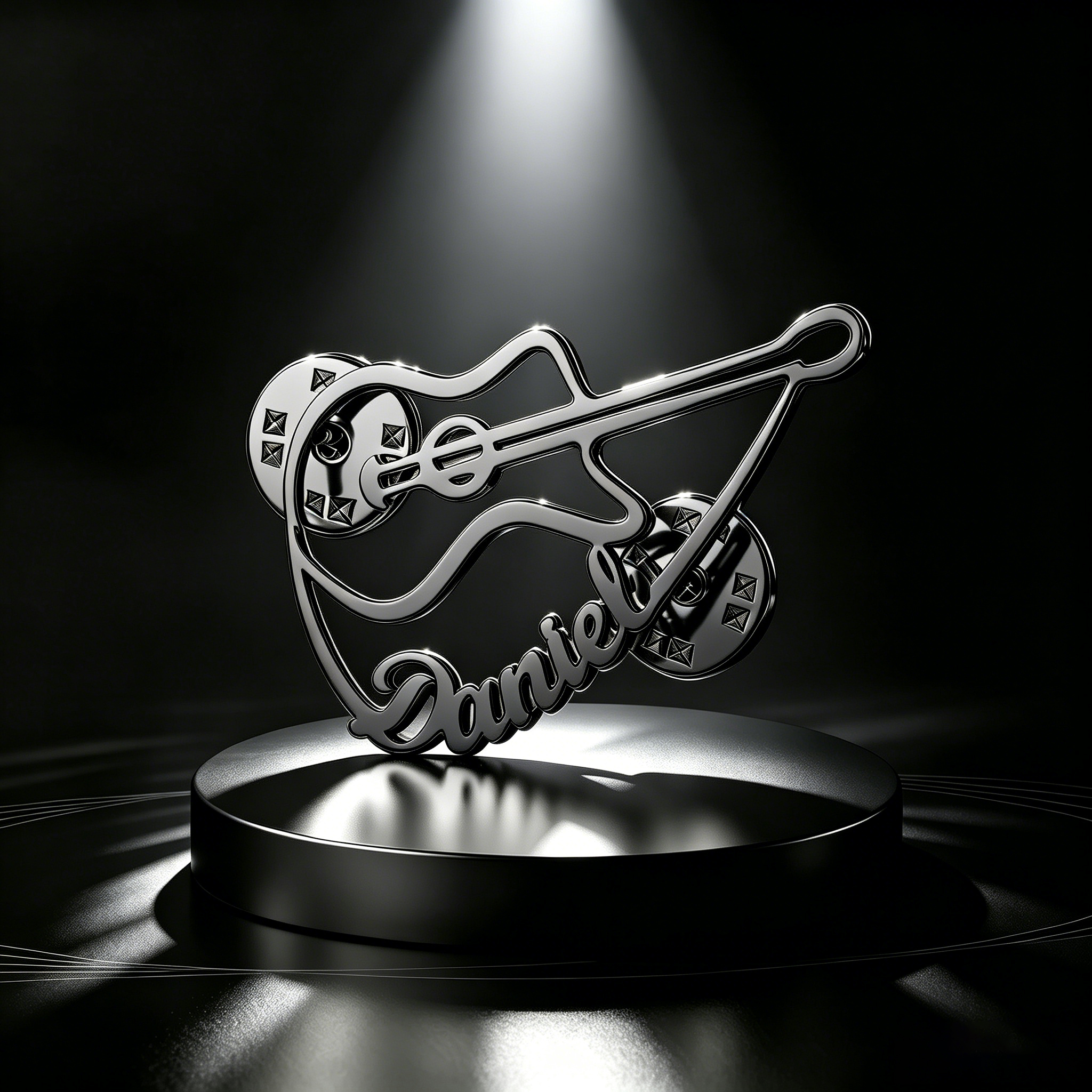 Personalized Violin Brooch Cus - Musical Instrument Name recensione e prezzo