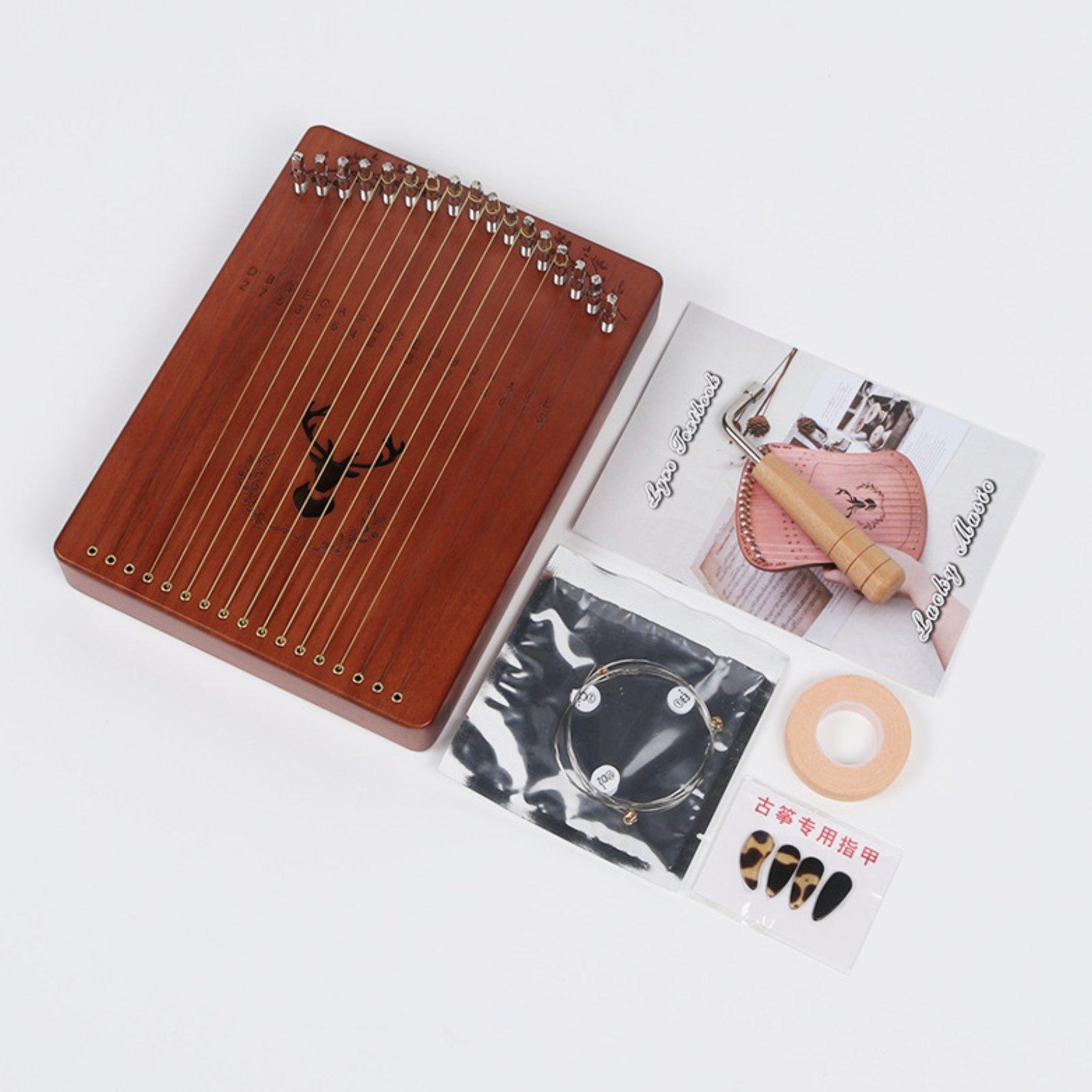 Portable 17 String Lyre Harp M - Musical Instrument Lyre recensione e prezzo