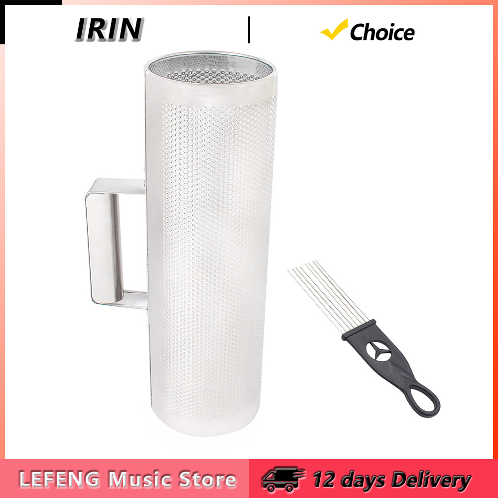 IRIN Guiro Large Stainless Ste - Guiro Scraper Instrument recensione e prezzo