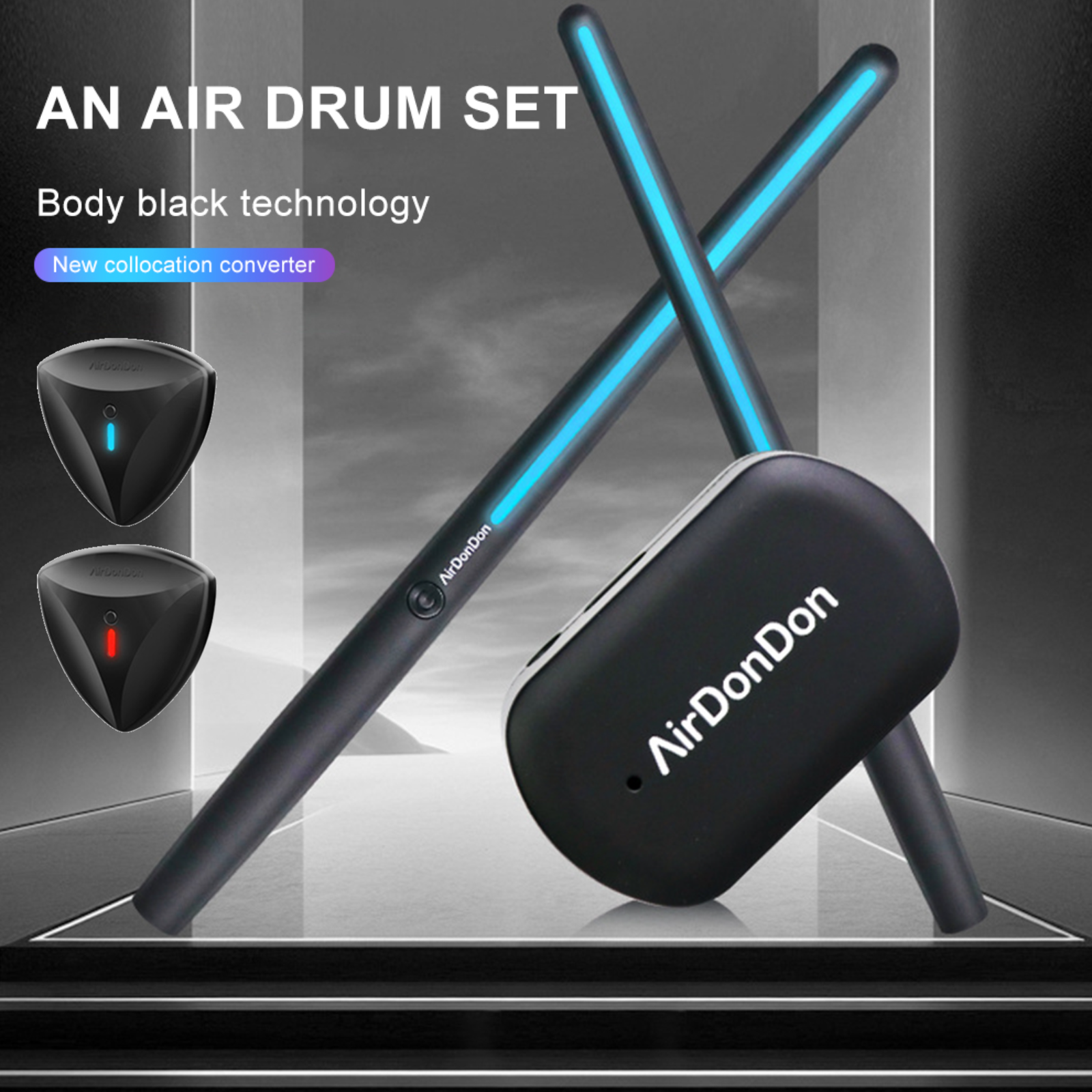 Air Drum Set Portable Air Drum - Musical Instrument Virtual recensione e prezzo