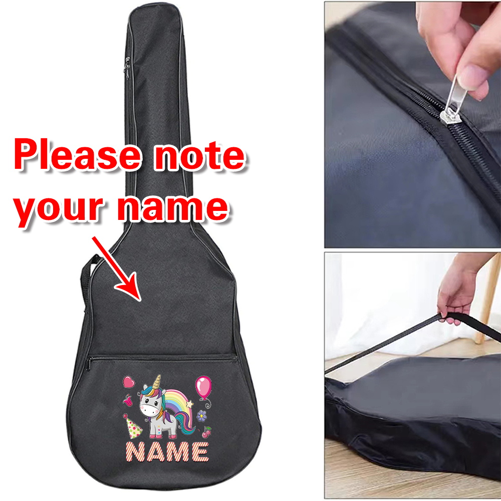 Customized Name Guitar Bag 36- - Musical Instrument Name recensione e prezzo