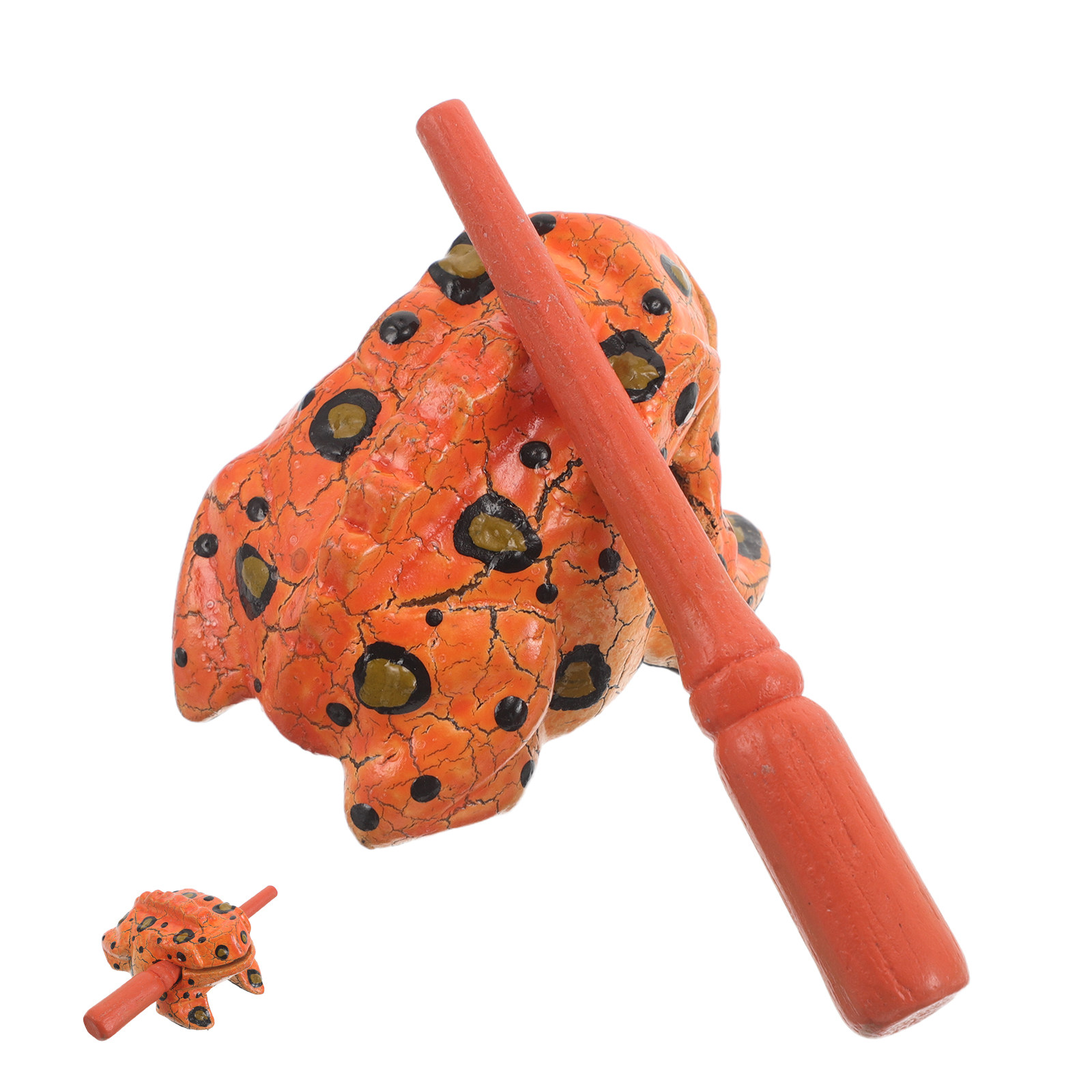 1Set Wooden Frog Guiro Percuss - Guiro Scraper Instrument recensione e prezzo