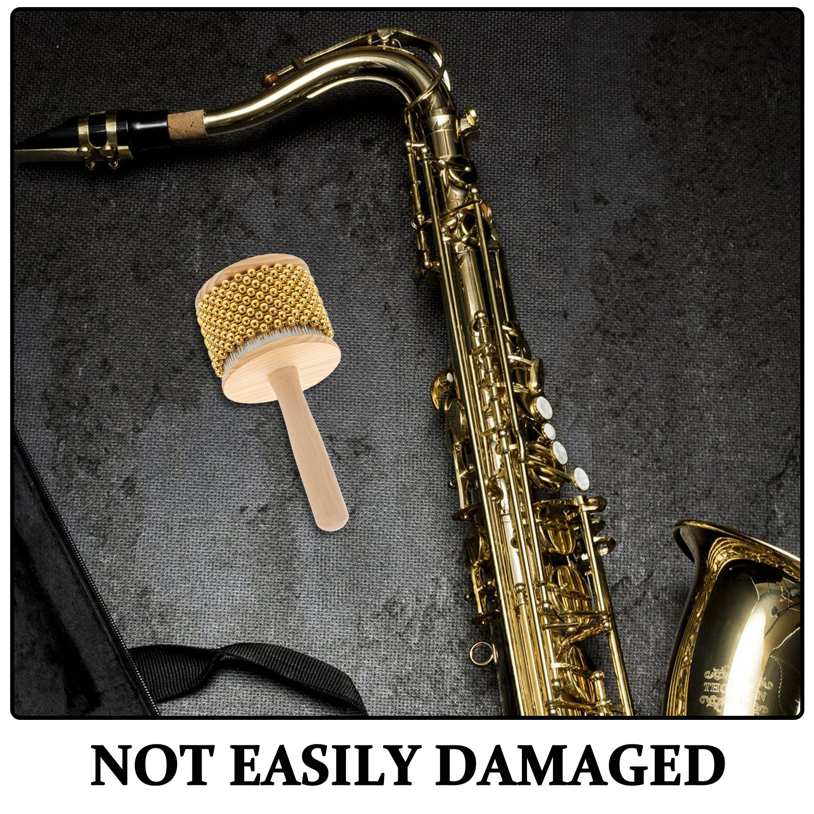 Mini Wooden Cabasa African Rhy - Musical Instrument Jazz recensione e prezzo
