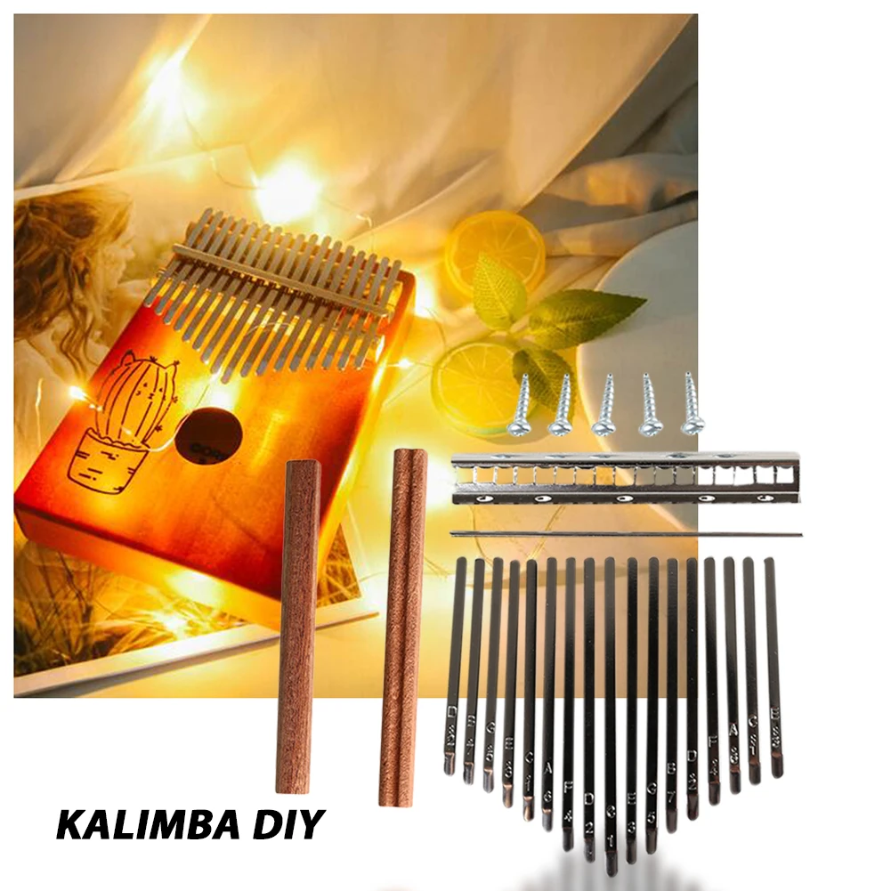 DIY 17 Tone Kalimba Keys Tines - A Musical Instrument With Keys recensione e prezzo