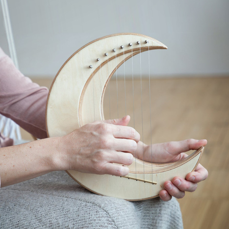 Portable Harp 15-string Lyre B - Musical Instrument Lyre recensione e prezzo