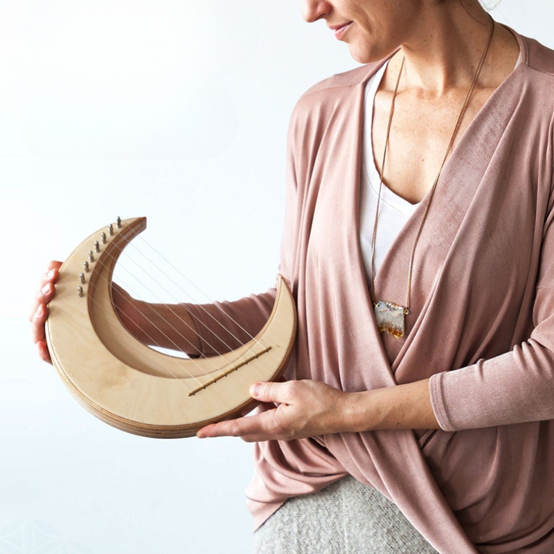 Portable Harp 15-string Lyre B - Musical Instrument Lyre recensione e prezzo
