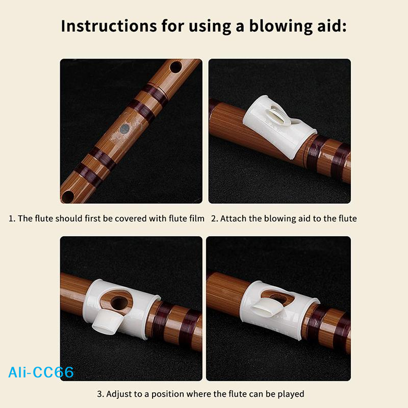 【C】Bamboo Flute Blowing Aid Fl - Musical Instrument You Blow Into recensione e prezzo
