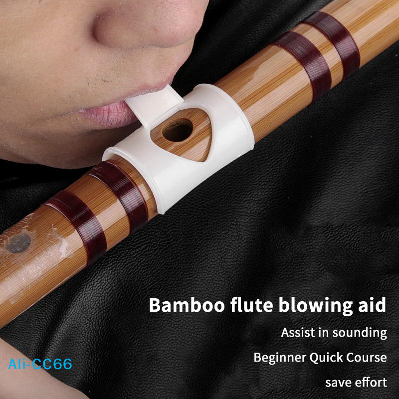 【C】Bamboo Flute Blowing Aid Fl - Musical Instrument You Blow Into recensione e prezzo