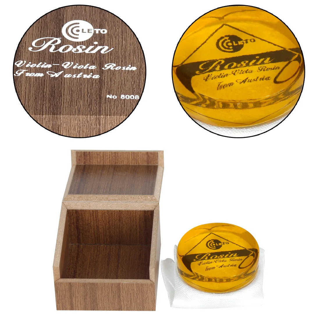 LETO Violin Resin Rosin 8008 V - Musical Instrument Fagot recensione e prezzo