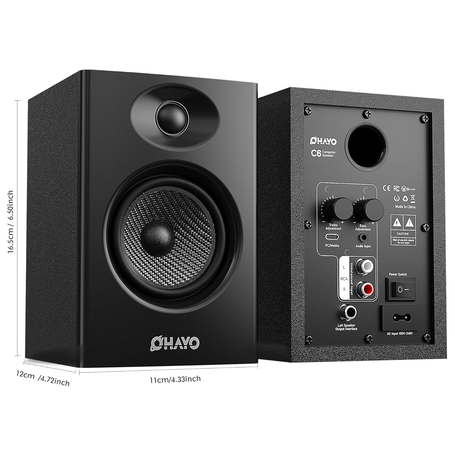 OHAYO 60W Computer Speakers fo - Musical Instrument Vector recensione e prezzo