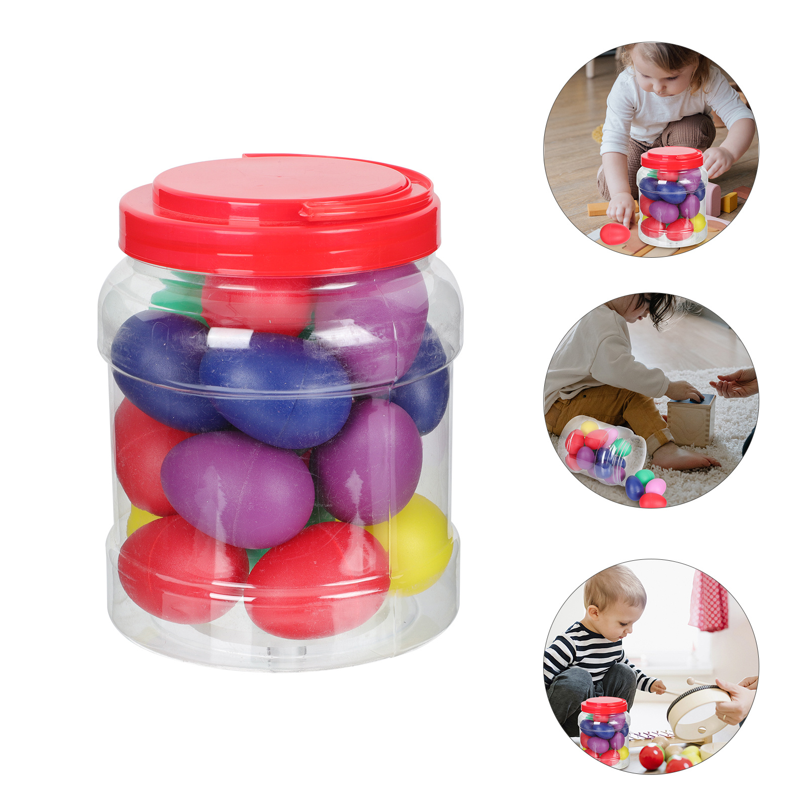 20Pcs Musical Egg Shakers Prem - Musical Instrument Gif recensione e prezzo