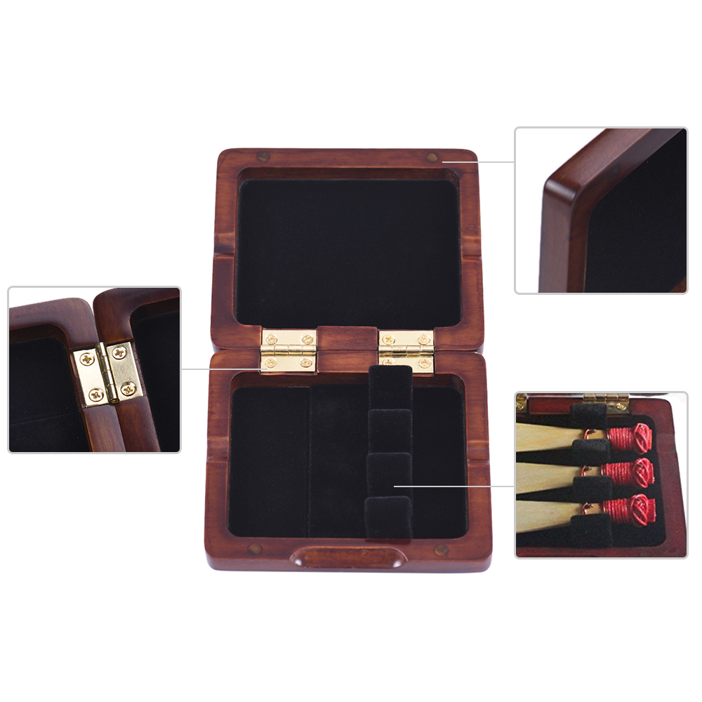 Wooden Bassoon Reed Case Maroo - Musical Instrument Bazooka recensione e prezzo