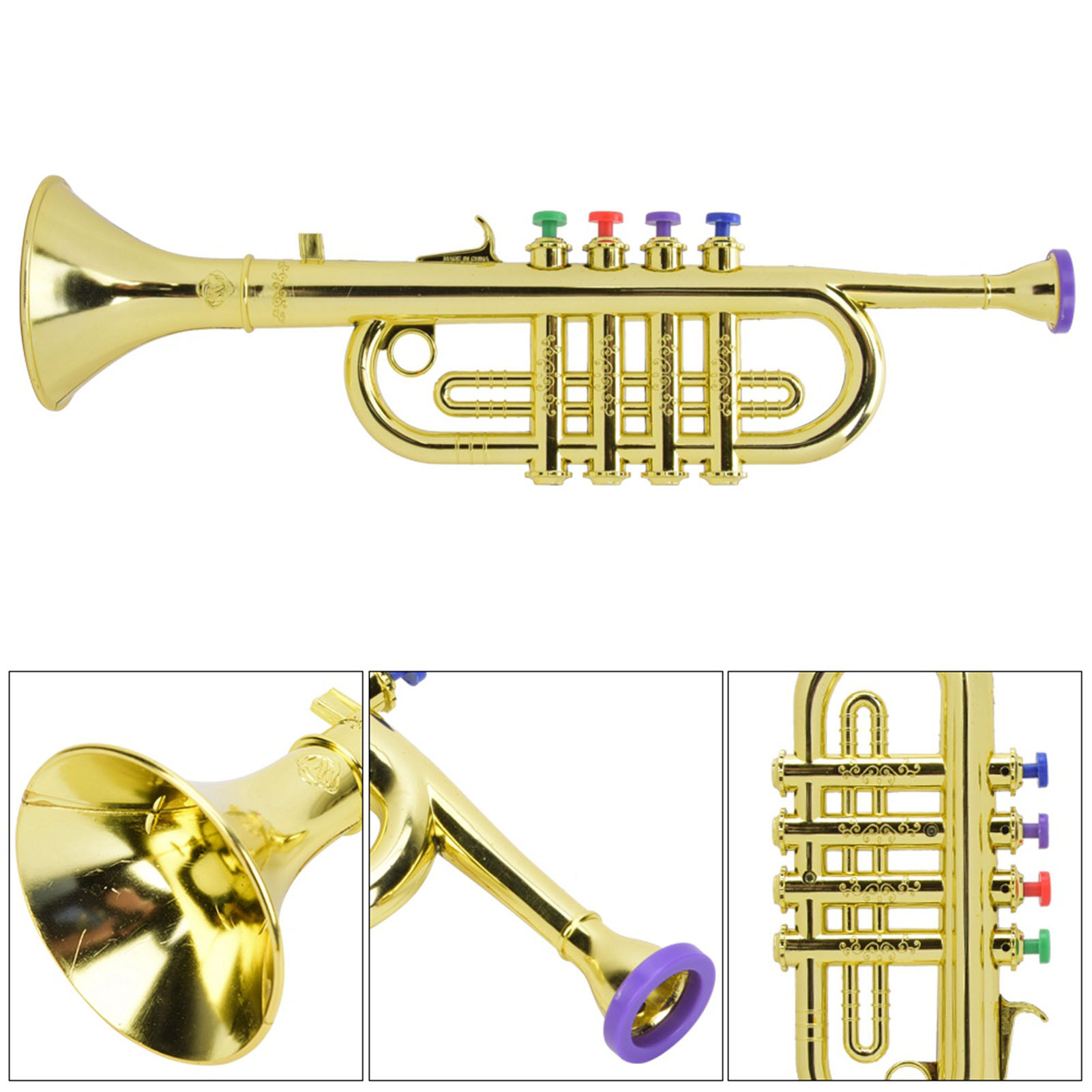Kid Trumpet Golden Coated Plas - Musical Instrument Project recensione e prezzo