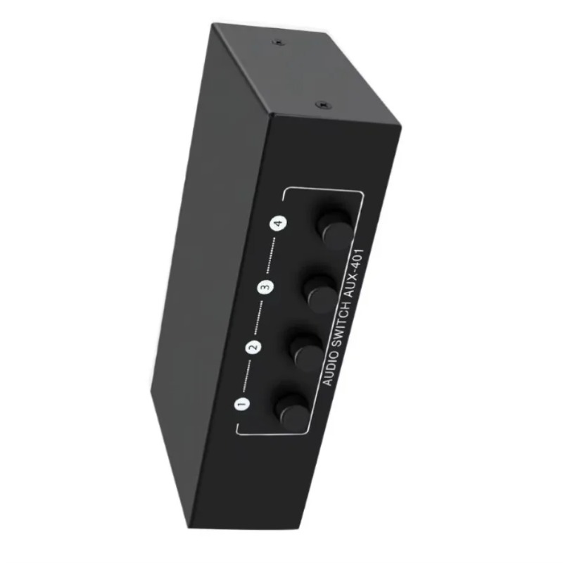 4-Way 3.5mm Audio Input Select - Musical Instrument Vector recensione e prezzo