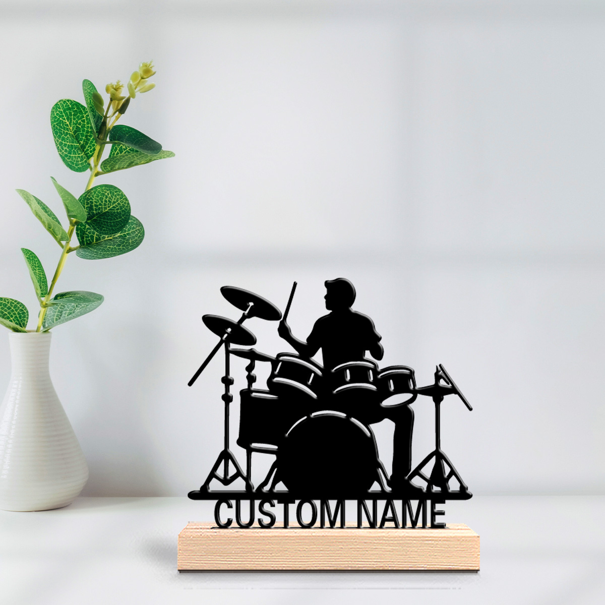 1pc  Custom name Beat A Drum M - Musical Instrument Name recensione e prezzo