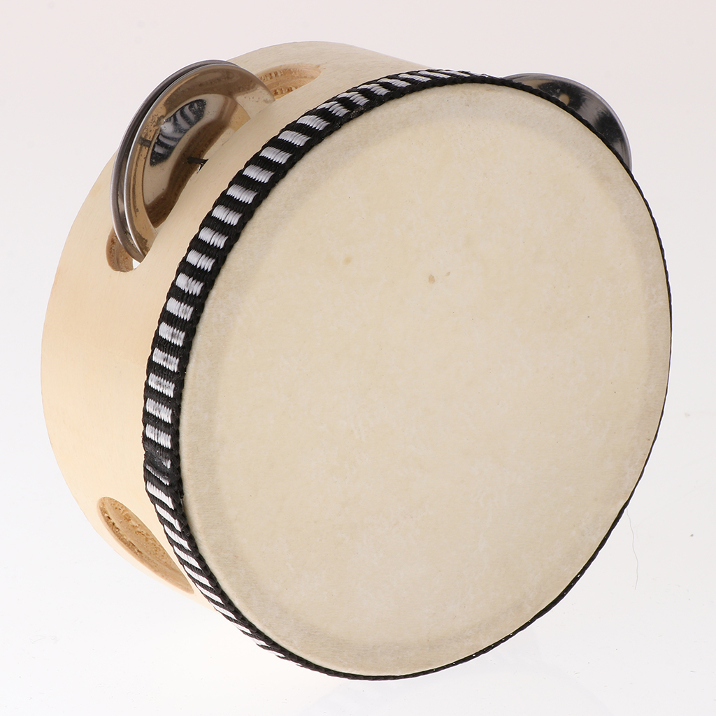 4/6inch Hand Held Wooden Tambo - Musical Instrument Project recensione e prezzo