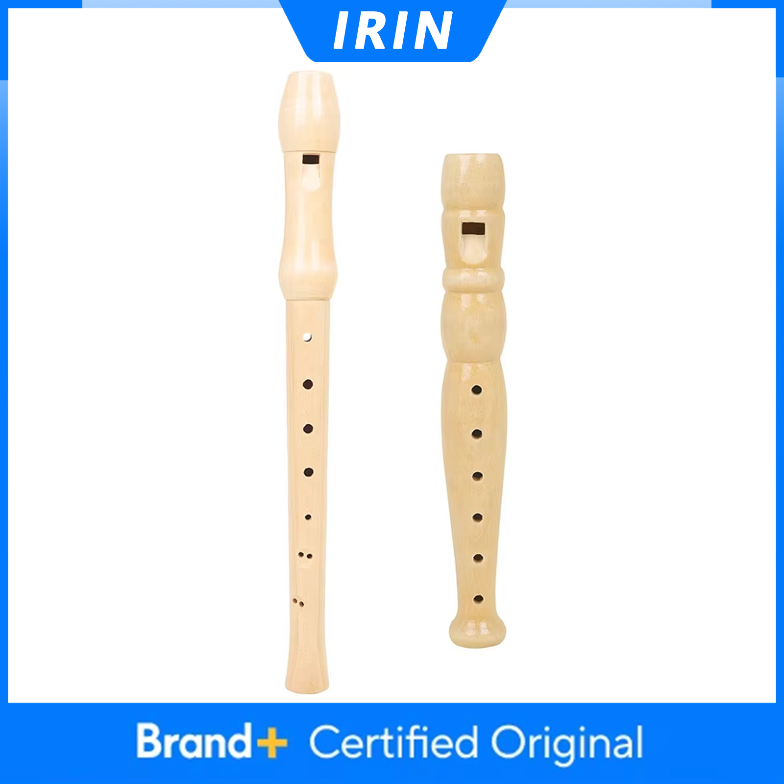IRIN 6/8 Hole Recorder Wood Co - Musical Instrument Project recensione e prezzo