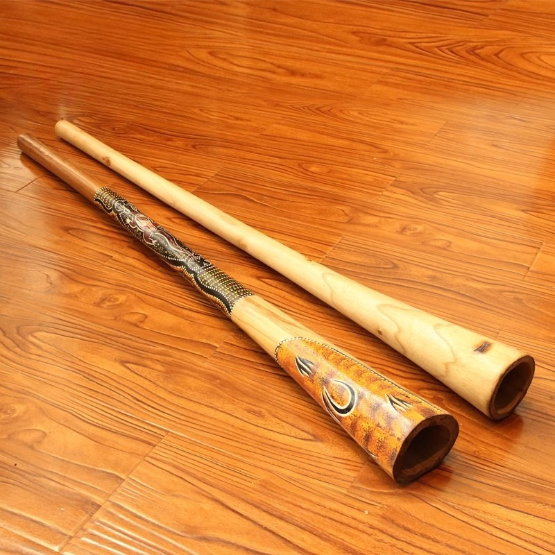 Wooden Didgeridoo Large Blow P - Musical Instrument You Blow Into recensione e prezzo