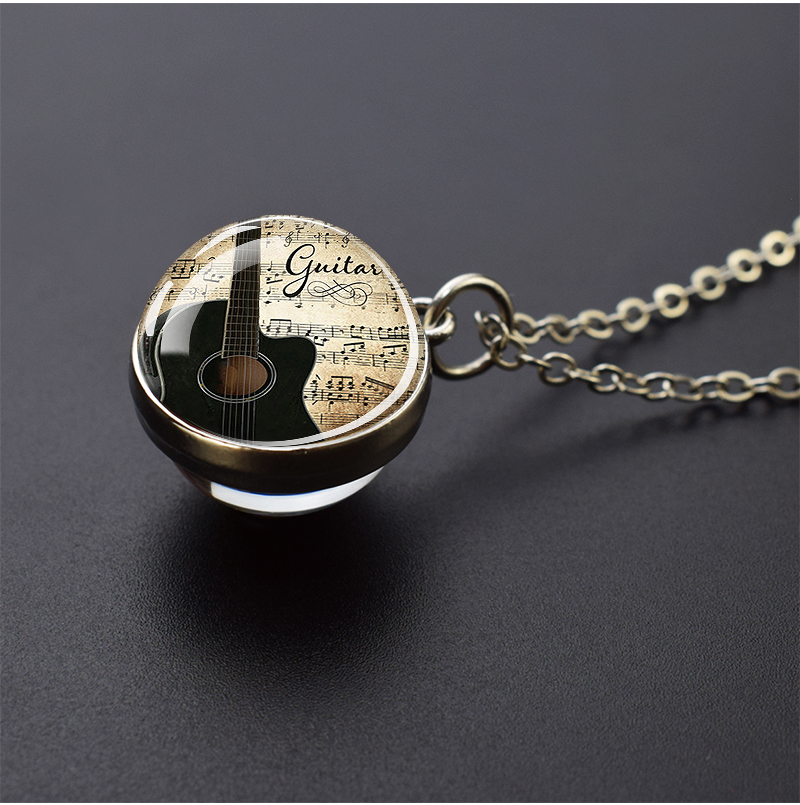 Musical Instrument Necklaces P - Musical Instrument Glass recensione e prezzo