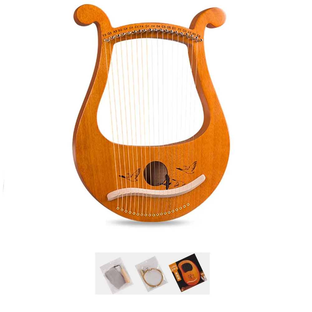 High Quality 19 String Lyre Ha - Musical Instrument Lyre recensione e prezzo