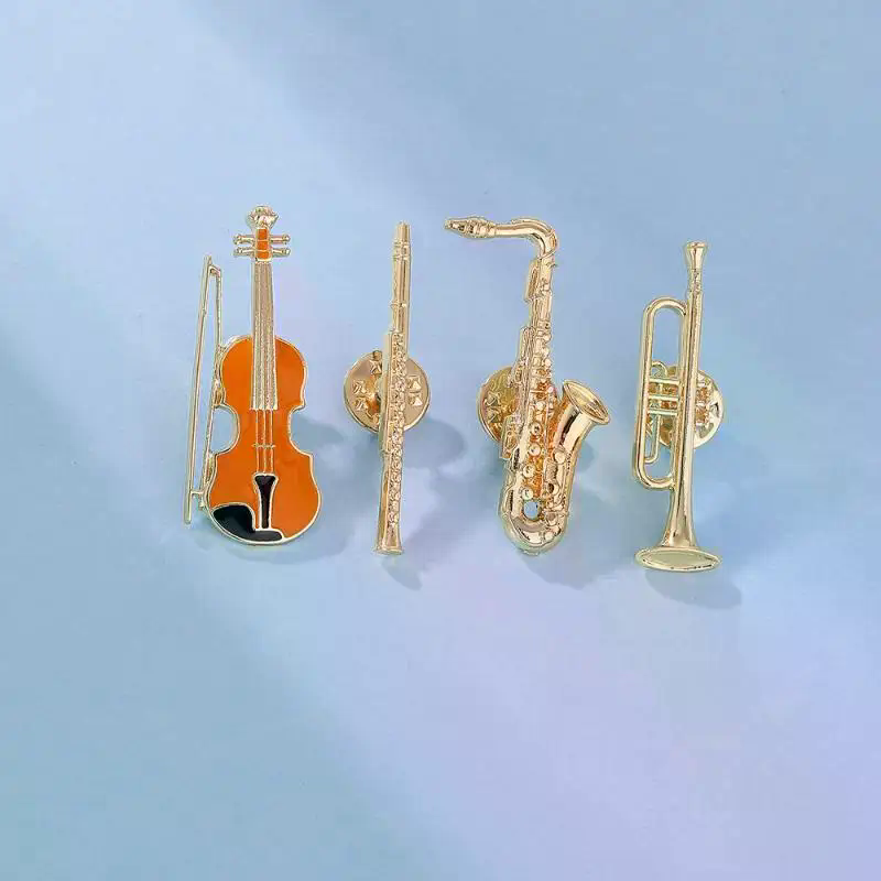 1Pcs Symphony Orchestra Badge  - Musical Instrument Lyre recensione e prezzo